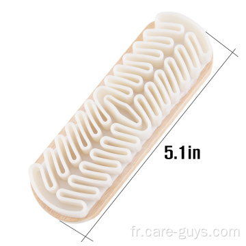 Brosse de chaussures en daim kit de brosse de nettoyage de chaussures en daim en daim